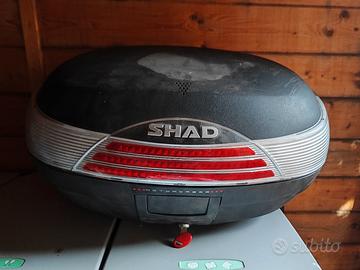Bauletto moto Shad SH46 nero da 46 litri