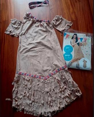 Vestito Carnevale Indianina