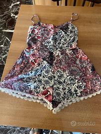 Pantavestito e casacca pizzo