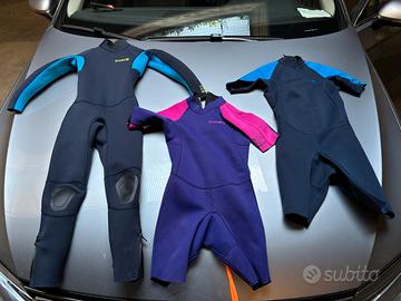 Muta corta e lunga bambino e adulto