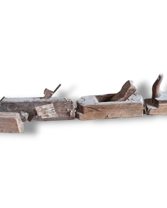 4 Pialletti vecchi in legno come da foto