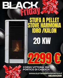 STUFA A PELLET STOVE HARMONIA IDRO / KALON