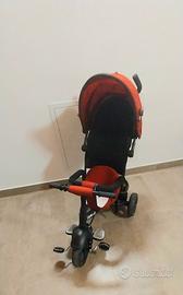 HOMCOM Triciclo per Bambini Multifunzione 