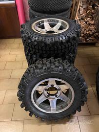 Cerchi e gomme suzuki Samurai
