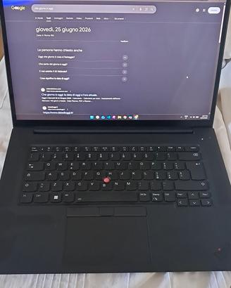 Lenovo ThinkPad P1 Gen 4 NUOVO