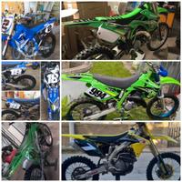 Kit grafiche motocross enduro CR YZ RM KTM KX