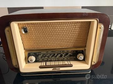 Radio a valvole vintage  anni 50 con bluetooth