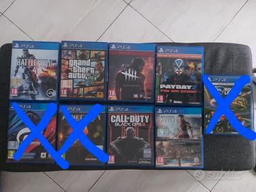 Giochi PS4 usati funzionanti (leggi descrizione)