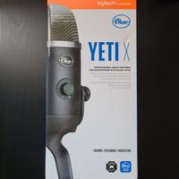 Microfono Professionale Blue YetiX – NUOVO