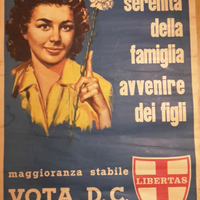 Manifesti politici vintage