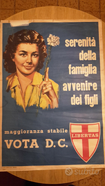 Manifesti politici vintage