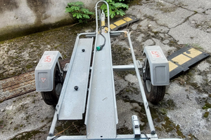 Rimorchio Umbra Rimorchi UR-TM-40 portamoto 400 kg