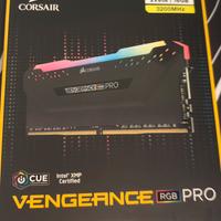 Corsair Vengeance RGB PRO 16gb(2x8)DDR4 3200MHZ