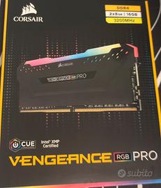 Corsair Vengeance RGB PRO 16gb(2x8)DDR4 3200MHZ