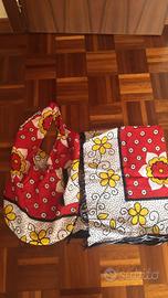 Borsa a tracolla con pareo o telo mare