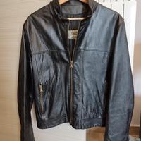 Giubbotto vera pelle nero L