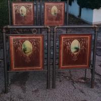 Letto matrimoniale antico