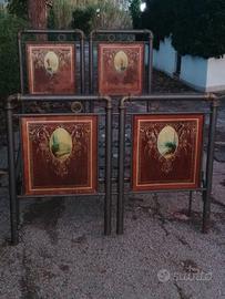 Letto matrimoniale antico