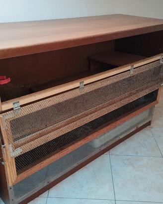 gabbia per interno/terrario