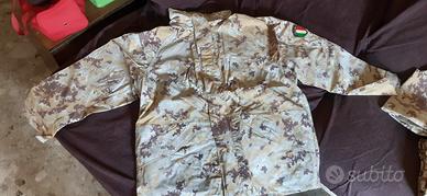 Giacca a vento Parka Esercito desert tg 54