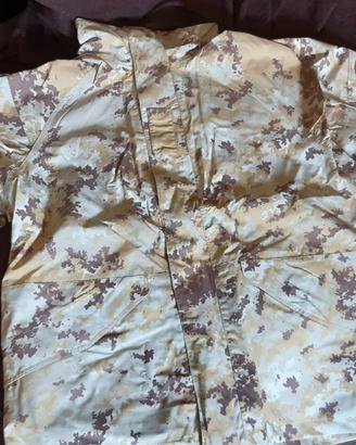 Giacca a vento Parka Esercito desert tg 54
