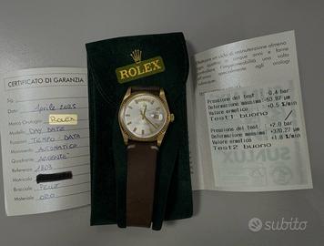Rolex day date oro 1803 revisionato e in garanzia