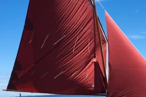 Caiccio veneziano con vela al terzo