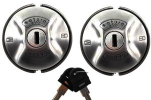 Set coppia lucchetti furgone