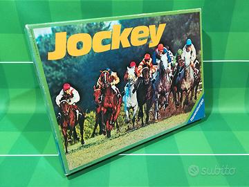 Gioco da tavolo Jockey corse dei cavalli anni 70