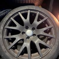 4 Cerchi ORIGINALI  Audi 17 + Gomme Continental