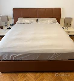 Letto matrimoniale contenitore