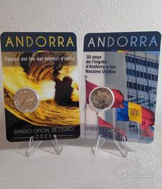 2 Euro Andorra 2023 (2 monete) BU