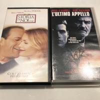 2 VIDEOCASSETTE:STORIA DI NOI DUE,L'ULTIMO APPELLO