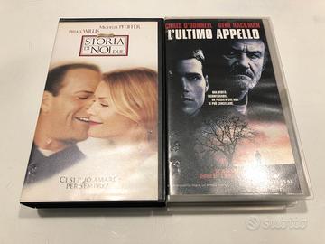 2 VIDEOCASSETTE:STORIA DI NOI DUE,L'ULTIMO APPELLO