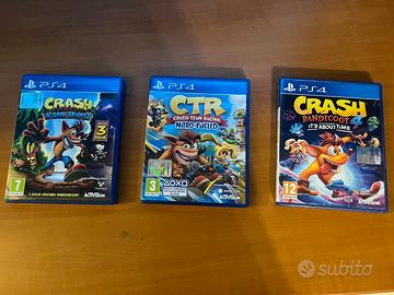Trilogia Crash Bandicoot per PS4