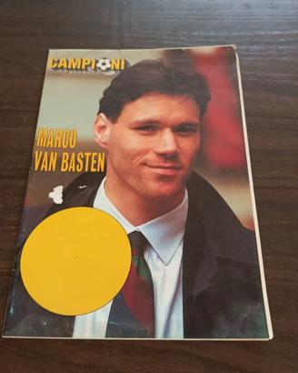 poster calciatori campioni marco van basten