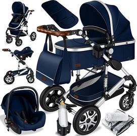 Carrozzina 3in1 Loops (Blu-Argento)
