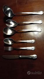 Servizio posate inox tipo sambonet