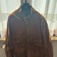 Giacca uomo vera pelle scamosciata ZARRO vintage