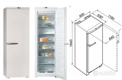 Freezer Congelatore verticale
