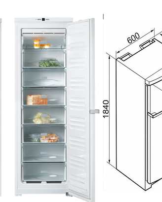 Freezer Congelatore verticale