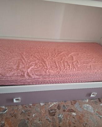 rete letto e materasso 