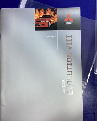 BROCHURE MITSUBISHI LANCER EVO VIII