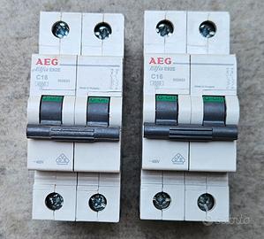Interruttore magnetotermico AEG Elfa E92E C16