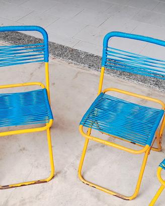 SET SEDIE DA CAMPEGGIO