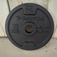 Domyos 2kg ghisa 28mm x8