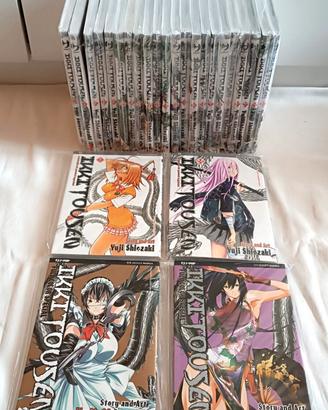 Ikkitousen manga serie completa, n. 1-24