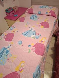 Copriletto trapuntato Caleffi principesse Disney 