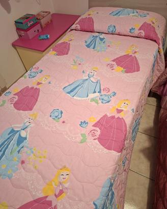 Copriletto trapuntato Caleffi principesse Disney 