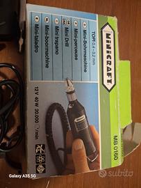 mini trapano con trasformatore a velocità variabil